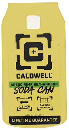 Caldwell AR500 1/4" Rimfire / Handgun Soda Can Steel Target Model: 4002314